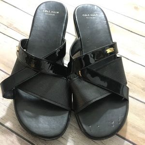 Cole Haan slip on sandals